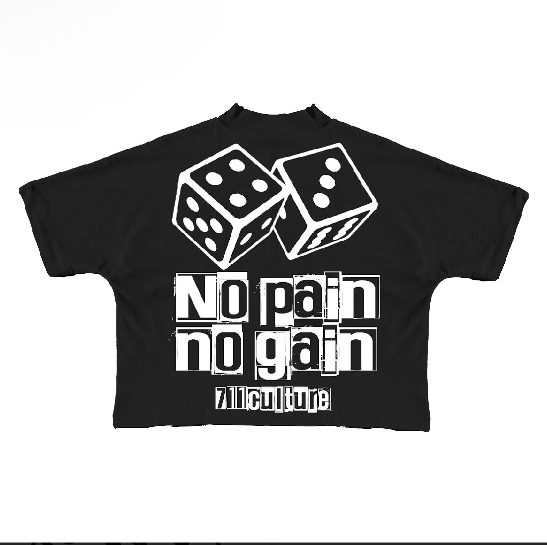 No pain no gain Boxy Tshirts